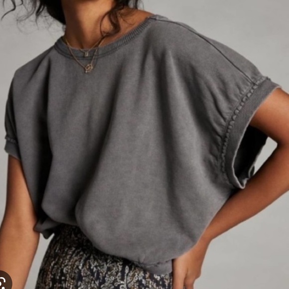 pilcro crossover sweatshirt